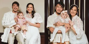 Sederet Pemotretan Keluarga Nadine Chandrawinata dan Dimas Anggara, Wajah Bule Baby Djiwa Curi Perhatian