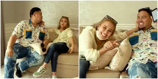 Sederet Potret Bahagia Ayu Ting Ting Bareng Ivan Gunawan Saat Podcast, Bikin Baper - Didoakan Segera Menikah