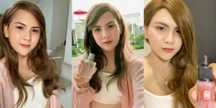 Sederet Potret Cantik Evelyn Nada Anjani Gunakan Wig Panjang