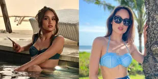 Sederet Potret Hot Cinta Laura Pamer Abs dalam Balutan Bikini, Body Goals dan Perut Sixpack Bikin Netizen Gagal Fokus