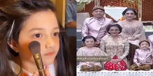 Sederet Potret Lucu Arsy Duduk Anteng Saat Dirias Untuk Acara Siraman Aurel Hermansyah, Bikin Gemas!