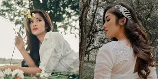 Sederet Potret Ochi Rosdiana Tampil Glowing Pakai Outfit Warna Putih, Bintang 'BUKU HARIAN SEORANG ISTRI' Ini Begitu Mempesona!