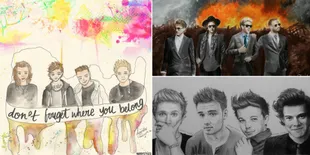 Sedih & Bikin Haru! Sederet Gambar 1D Tanpa Zayn Malik Dari Fans
