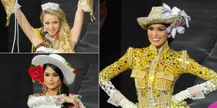 Seksinya Kontestan Miss Universe Dalam Balutan Kostum Nasional