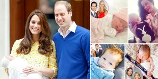 Selain Bayi Kate Middleton, Inilah Anak Seleb Yang Lahir di 2015