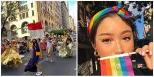 Selain Dena Rachman, Selebgram Indo Ini Juga Datangi Parade LGBT