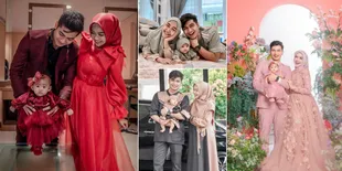 Selalu Kompak dan Serasi, Potret Ria Ricis Kembaran Baju Bareng Teuku Ryan dan Baby Moana