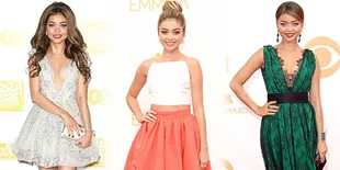 Selera Fashion Sarah Hyland di Atas Red Carpet, Jaminan Cantik!
