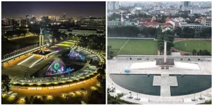 Selesai Revitalisasi, Ini 8 Potret Wajah Baru Lapangan Banteng