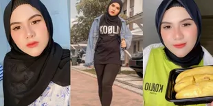 Semakin Percaya Diri sampai Berani Keluar Rumah, Berikut Sederet Potret Evelyn Nada Anjani Kenakan Hijab