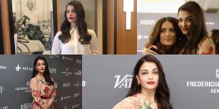 Semerbak Mewangi, Gaun Floral Print Aishwarya Rai Bikin Mata Adem