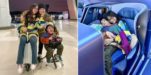 Sempat Dicibir Karena Selalu Liburan Sendiri, 8 Potret Fuji Ajak Gala Sky Liburan ke Turki - Telaten Momong di Pesawat