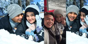 Sempat Diisukan Cerai, Ridho DA dan Istri Bulan Madu Romantis di Turki - Peluk Cium Nempel Terus