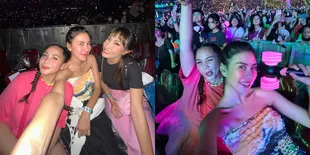 Sempat Dikira Presiden Gara-Gara Dikawal, Potret Nagita Slavina Nonton Konser BLACKPINK - Gayanya Gemes Bak ABG!