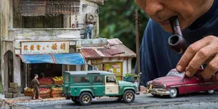 Seniman Malaysia Ini Ciptakan Diorama Dengan Detail Yang Greget!