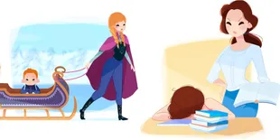 Seperti Inilah Saat Disney Princess Jadi Ibu-Ibu Muda Kekinian