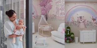 Serasa Kastil Princess, 10 Potret Detail Kamar Tidur Mewah Baby Kyarra Anak Jessica Mila - Estetik Sekaligus Aman untuk si Kecil