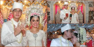 Serba Putih Minimalis, Nycta Gina Resmi Dinikahi Rizky Kinos
