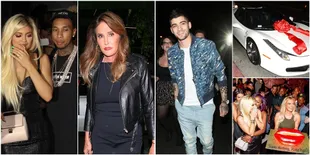 Serba-Serbi Pesta Ultah Kylie Jenner, Kue - Kemunculan Zayn Malik