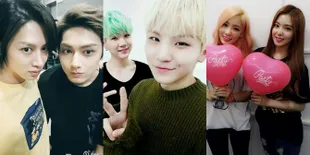 Sering Disebut Mirip, Para Idola Ini Selfie Bareng 'Kembarannya'