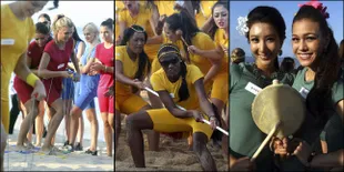 Serunya Aktivitas Miss World 2013 di Pantai Bali