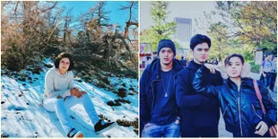 Serunya Liburan ke Jepang, Aliando Ditemani Kakak & Fans Setianya