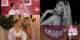 Serunya Pesta Lajang Hailey Baldwin, Kendall Jenner Siapkan Aksesoris Nakal!