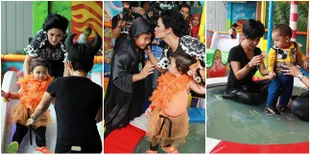 Serunya Pesta Ulang Tahun Cello Anak Yuni Shara Bertema Halloween