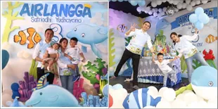 Pesta Ultah Seru Airlangga, Cucu Ganteng SBY Makin Menggemaskan!