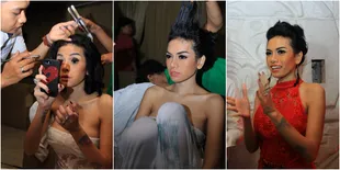 Serunya Proses Make Up Nikita Mirzani Jelang Syuting Video Klip