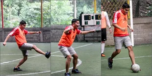 Serunya Tanding Futsal Antara Manajemen Indra Bekti vs Wartawan