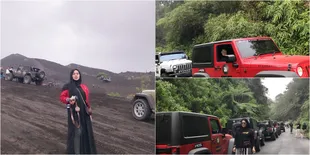 Setelah Bromo, Sarita Abdul Mukti Jelajah Bali Naik Jeep Sendiri!