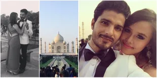 Shaheer - Ayu Putus, Vin Rana - Nita Foto Mesra di Taj Mahal