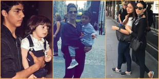 Shahrukh Khan, Kajol dan Kareena Kompak Liburan di London, Seru!