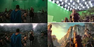 Simak Foto Sebelum-Sesudah 8 Film Ini Diberi Efek CGI, Keren!