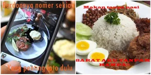 Sindir Kebiasaan Makan Orang Indonesia, Meme Ini Bikin Ngakak Lho