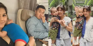 Sissy Priscillia Bawa 2 Putra Gantengnya ke Lokasi Syuting 'AADC'