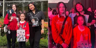 Sister Date, Potret Ketiga Anak Ussy Sulistiawaty Nonton Konser ENHYPEN - Happy Meski Keringetan!