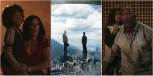 SKYSCRAPER: Aksi The Rock di Pencakar Langit Selamatkan Keluarga