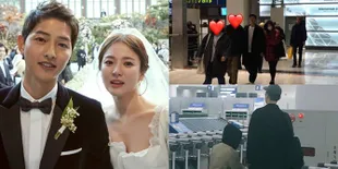 Song Song Couple Saat di Paris dan Bandara, Tak Bisa Terpisah