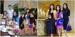 Sosialita Kelas Dunia, Maia Estianty Tea Time Bareng Jamie Chua