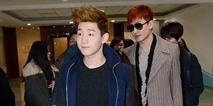 Style Fashion Keren Super Junior M di Bandara Menuju Beijing