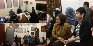 Suasana Rumah Duka Ayah Ariel NOAH, Penuh Haru dan Kesedihan