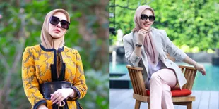 Sudah Setahun Mantap Berhijab, Ini 8 Potret Syahrini yang Makin Modis dan Elegan - Atasan Panjang Berbahan Sutra Seharga Rp30 Juta Jadi Sorotan