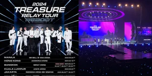 Sukses Gelar Konser di Indonesia Arena! 8 Potret Keseruan 2024 TREASURE Relay Tour [Reboot] In Jakarta