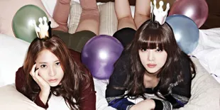 Sulli dan Krystal Kompak di Oh Boy Magazine