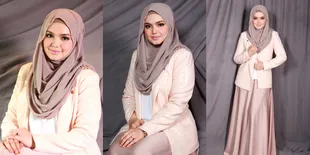 Super Cantik! Siti Nurhaliza Dalam Balutan Hijab Pastel