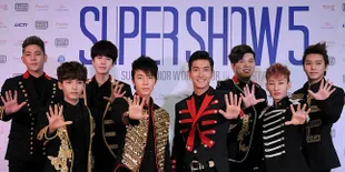 Super Junior di Konferensi Pers SS5 Indonesia