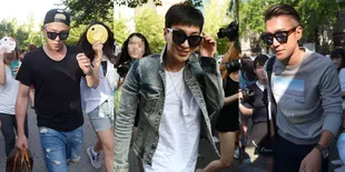 Super Junior Dikerubungi Fans Saat Persiapan Rehearsal Comeback