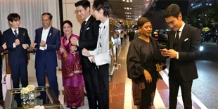 Super Junior Goyang Dayung Bareng Jokowi, Reuni With Dira Sugandi